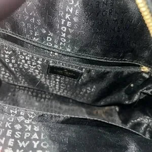 kate spade | Bags | Kate Spade Black Backpack With Fun 